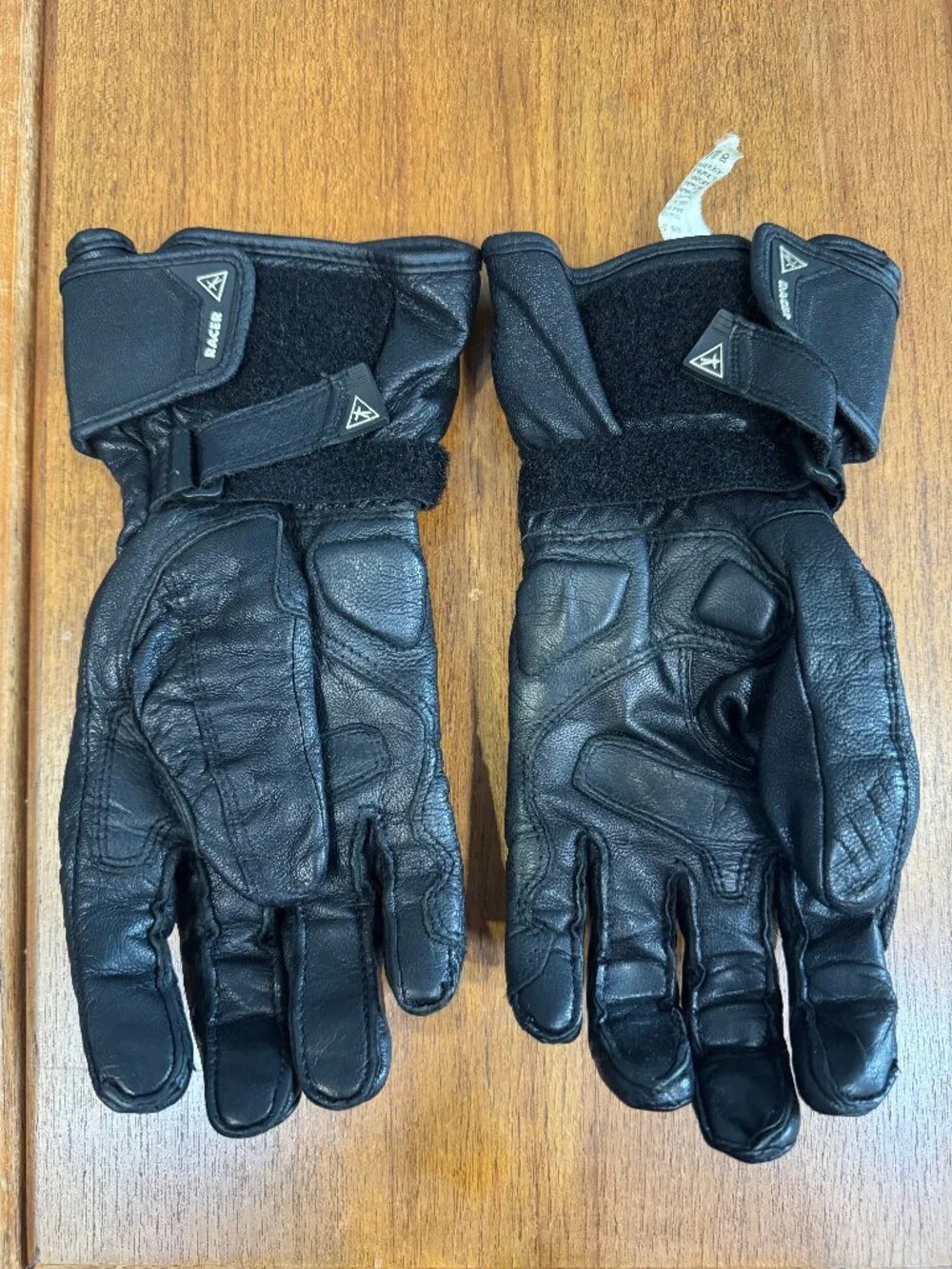 Racer Leather Motorcycle Gloves Women Waterproof size medium